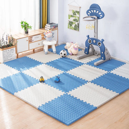 Tapis de jeu puzzle en 16 pièces pour bébé