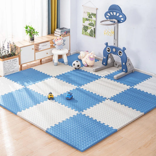 Tapis de jeu puzzle en 16 pièces pour bébé