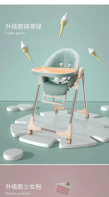 Chaises à manger pliantes pour bébés