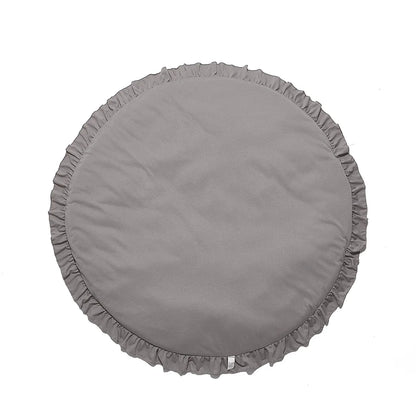 Tapis de sol bébé rond en dentelle douce