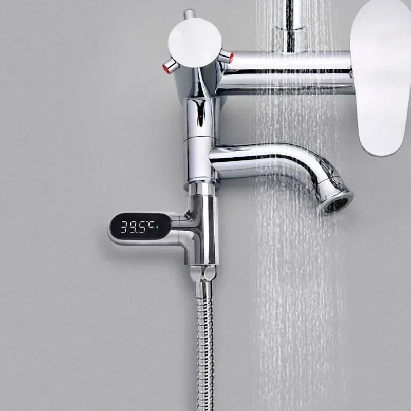 Moniteur de température pour robinet de douche