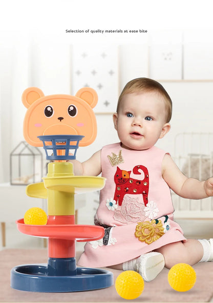 Jouet Montessori interactif pour bébé Roll Ball