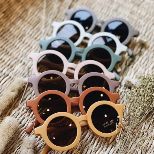 Lunettes de soleil rondes pour bébés