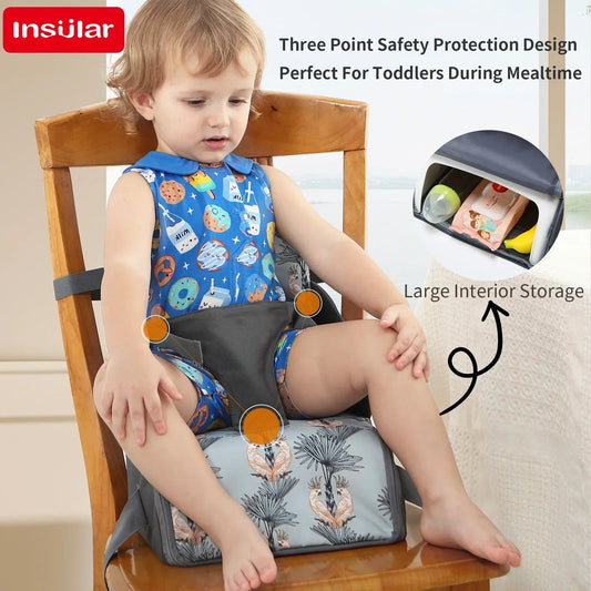 Coussin rehausseur de chaise pour bébé