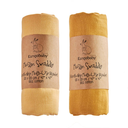 Couverture en tissu de mousseline pour bébé