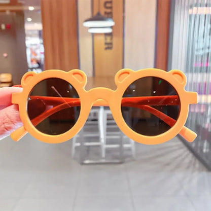 Lunette de soleil bébé ronde en forme d’ours