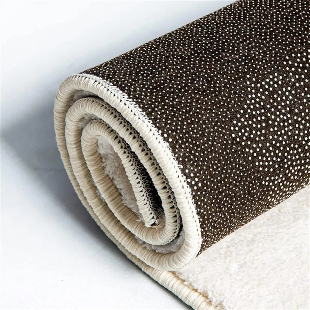 Tapis de sol bébé doux rond en forme de fleur qui sourit
