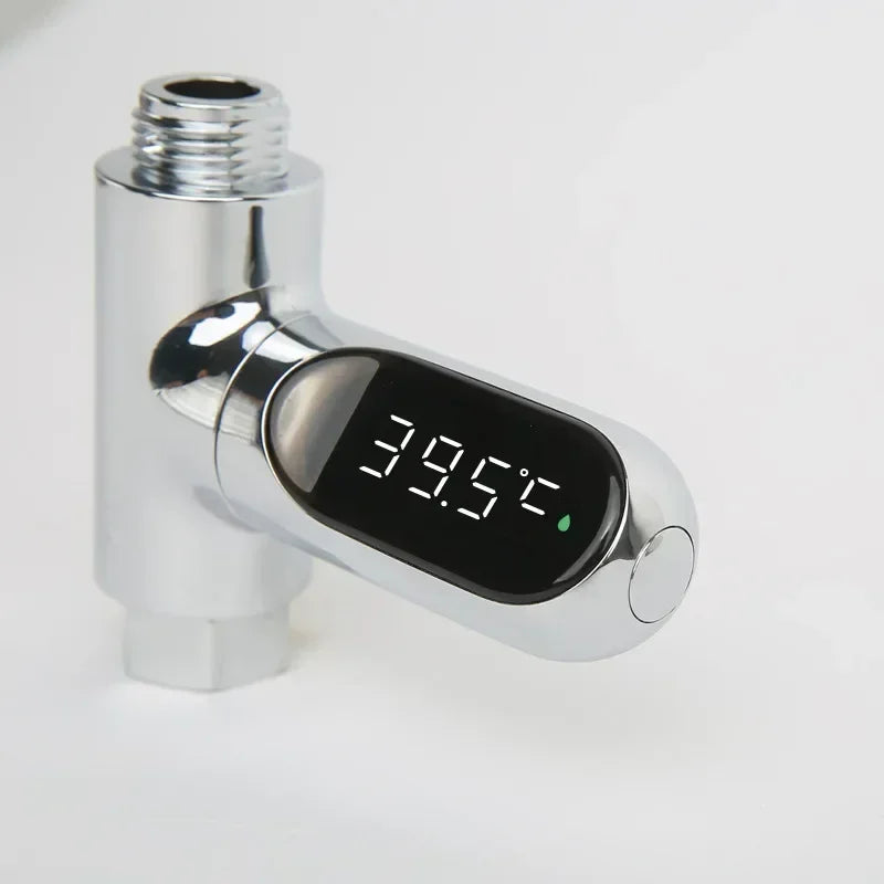 Moniteur de température pour robinet de douche