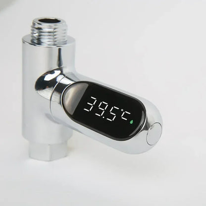 Moniteur de température pour robinet de douche