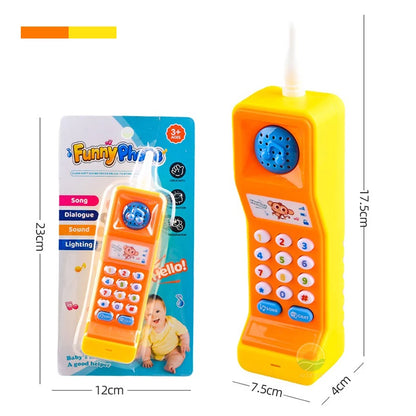 Téléphone jouet musical pour bébés