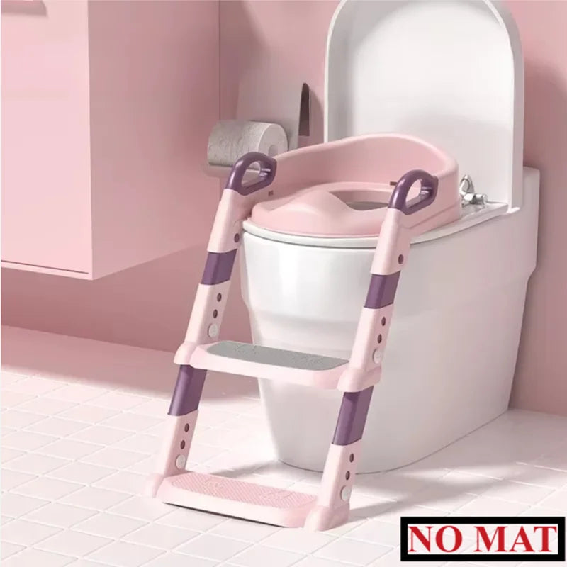 Chaise de toilettes avec escalier pour enfants