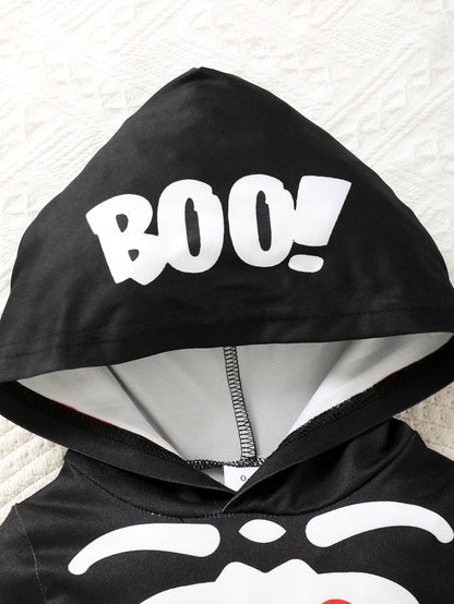 Déguisement halloween à capuche bébé garçon