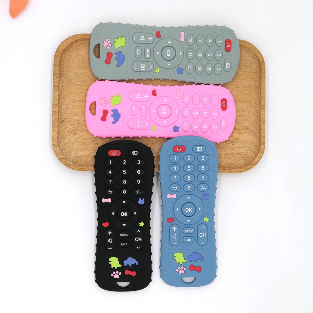 Anneau de dentition en forme de télécommande pour bébé