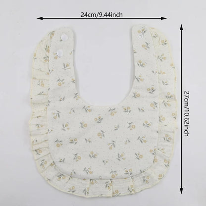 Bavoir en mousseline de gaze pour bébé