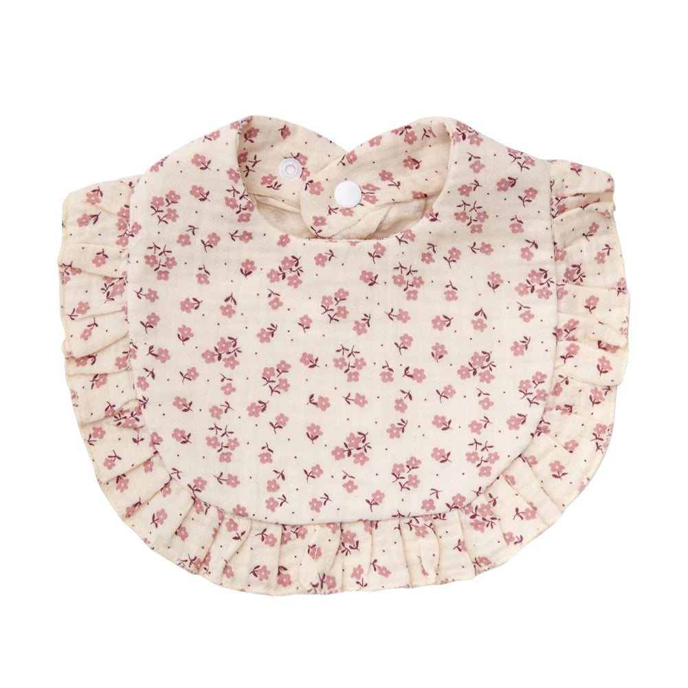 Bavoir en mousseline de gaze pour bébé