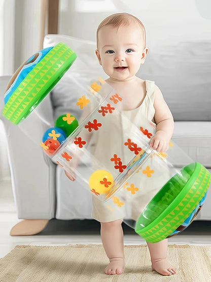 Jouet gonflable bébé en forme de rouleau ourson
