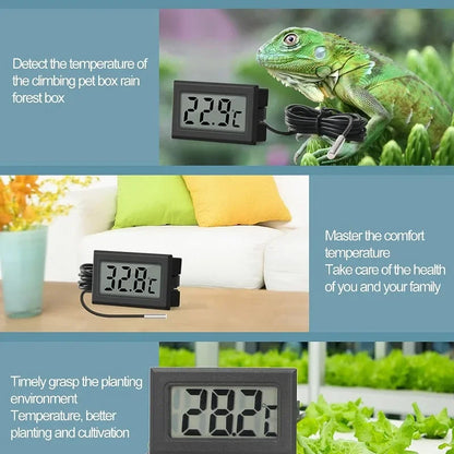 Thermomètre à affichage numérique LCD