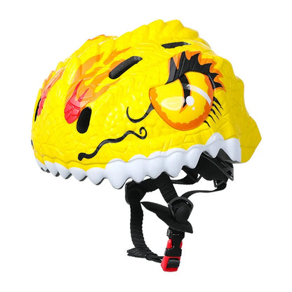 Casque vélo en forme de dinosaure pour enfants