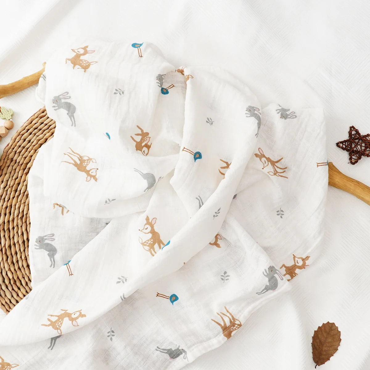 Couverture en mousseline pour bébé