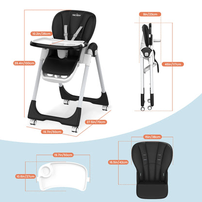 Chaise haute multifonction pour bébé