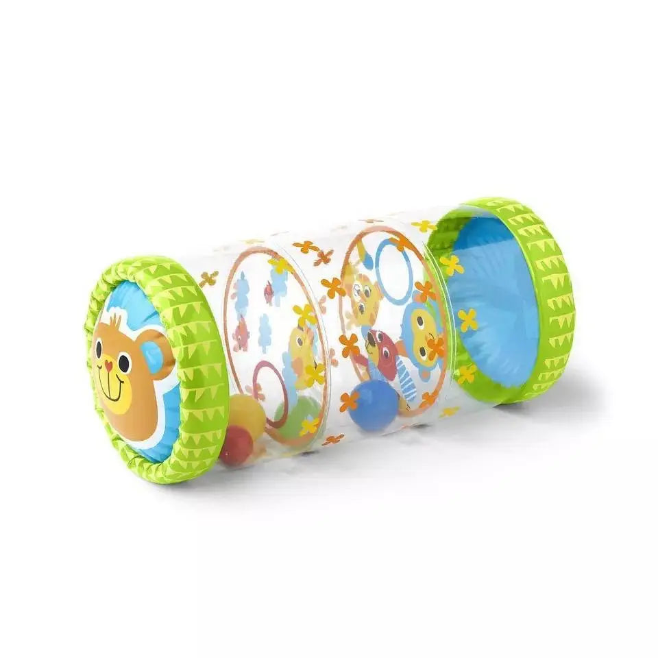 Jouet gonflable bébé en forme de rouleau ourson