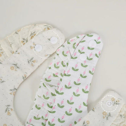 Bavoir en mousseline de gaze pour bébé