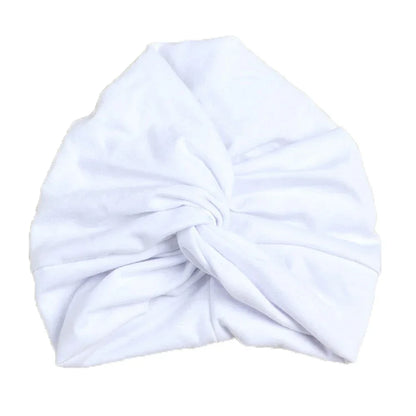 Turban en coton torsadé et noué pour bébé