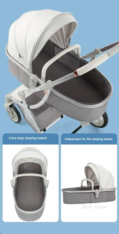 Poussette Portable 3 en 1 pour bébé