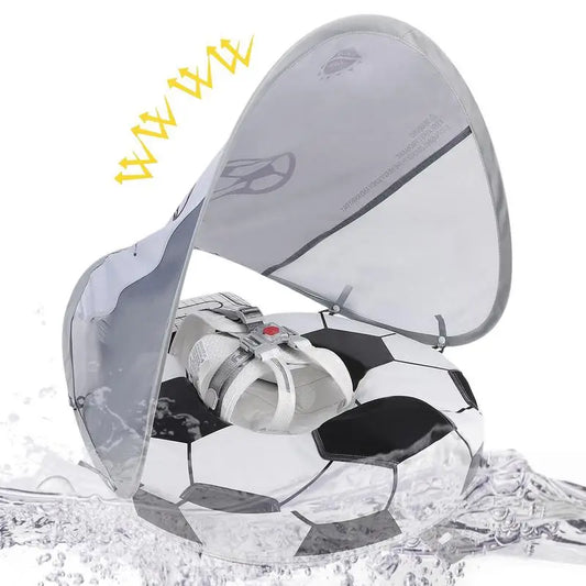 Bouée pour bébé avec motif de ballon de football