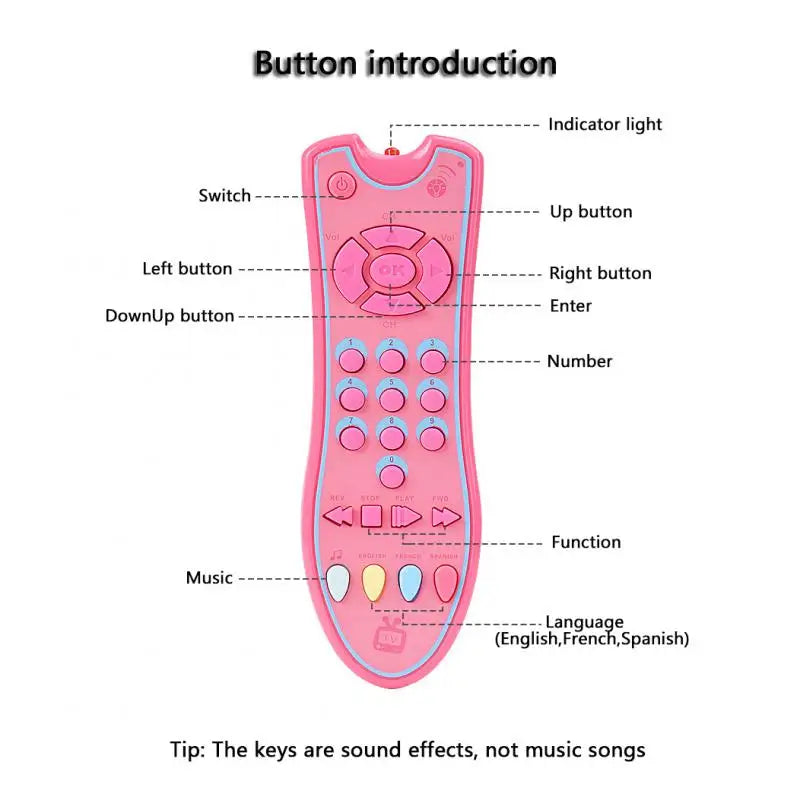 Télécommande musicale pour bébés