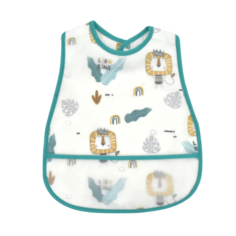 Bavoir en polyester à motif dessin animé