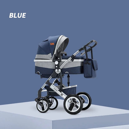Poussette 3-en-1 moderne pour bébé