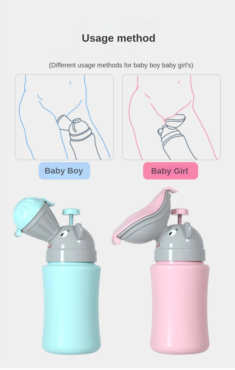 Urinoir portable de voyage pour bébé