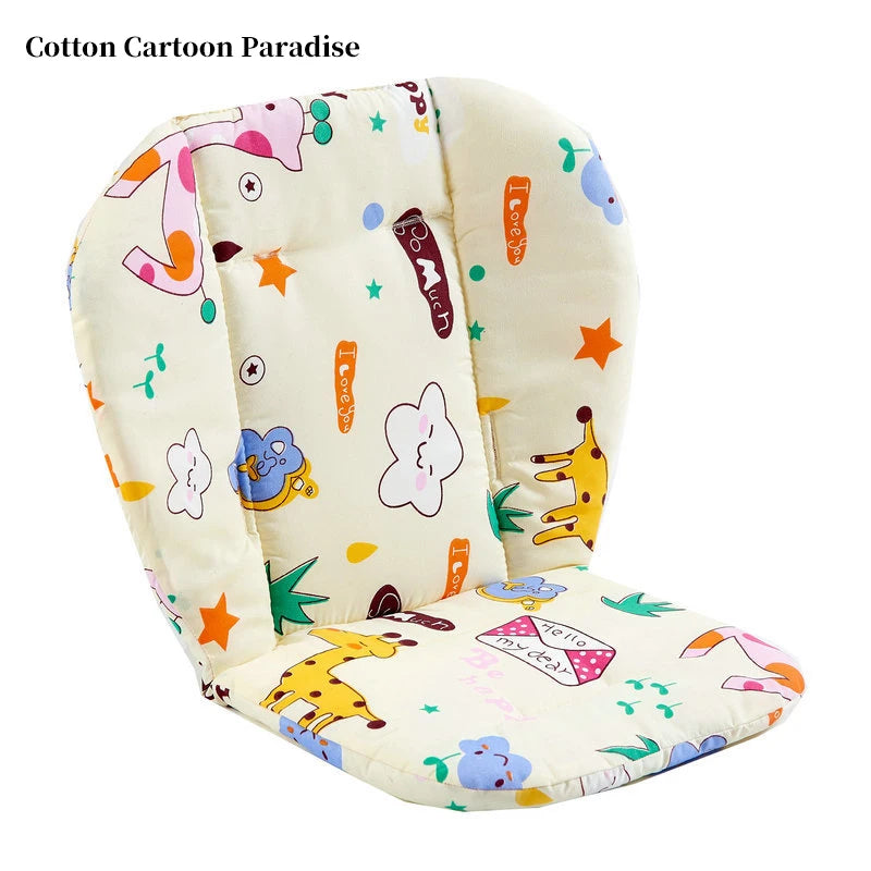 Coussin de chaise haute à joli motif pour bébé