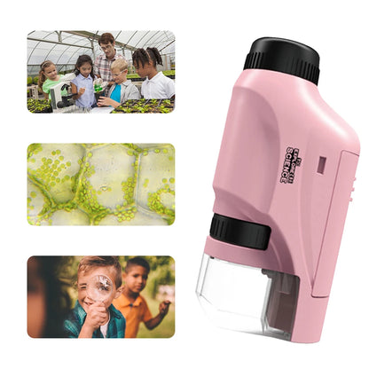 Microscope portable de poche 60X à 120X