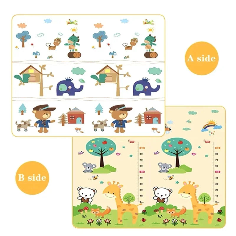 Tapis à motif dessin animé pour bébé