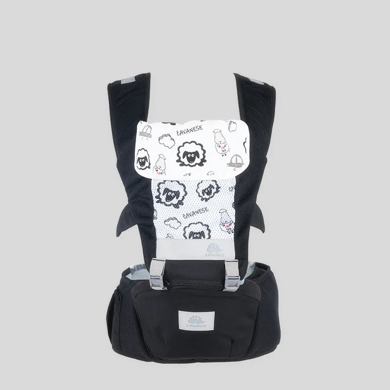 Porte-bébé ergonomique avec siège de hanche pour bébé