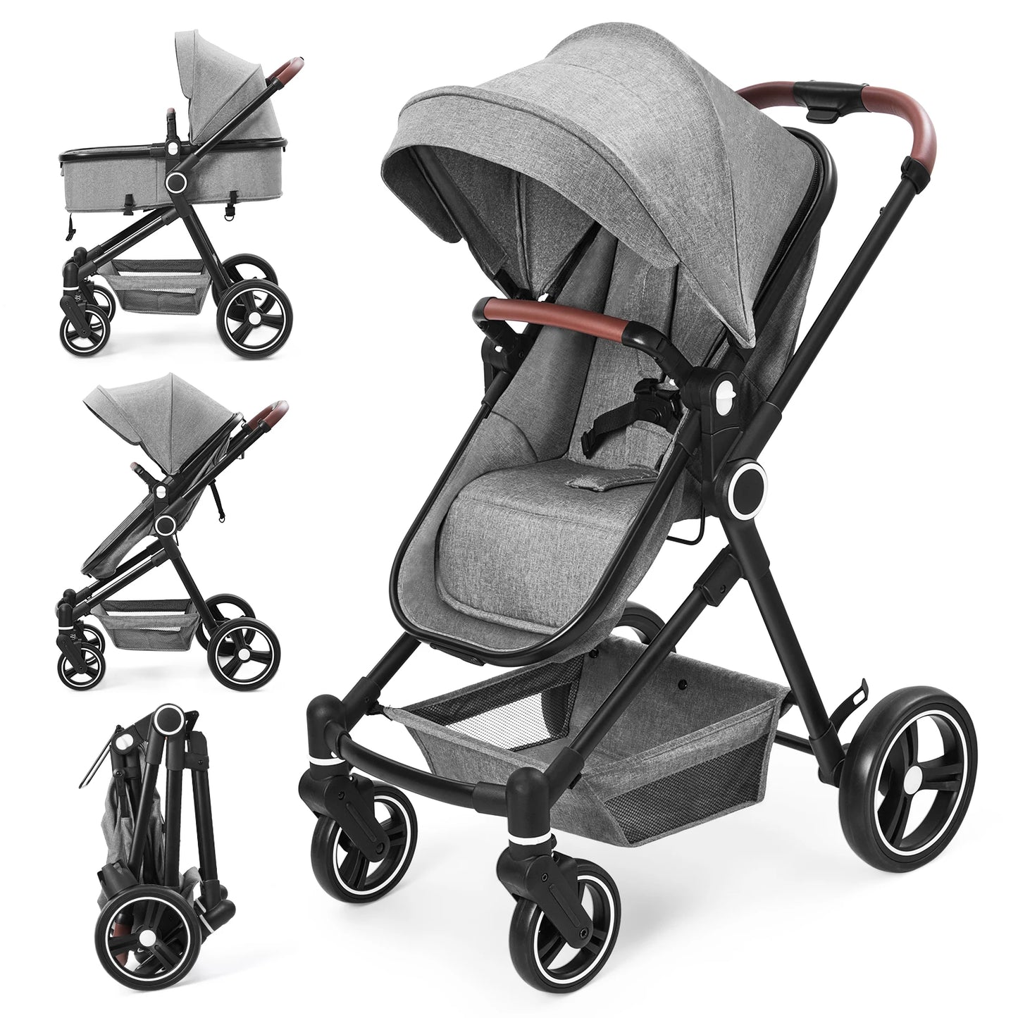 Poussettes 2 en 1 pour bébés