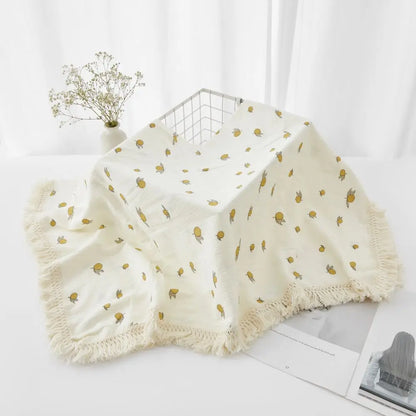 Couverture d’emmaillotage en mousseline de coton pour bébé