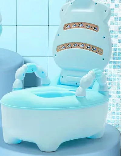 Pot portable motif vache pour bébé