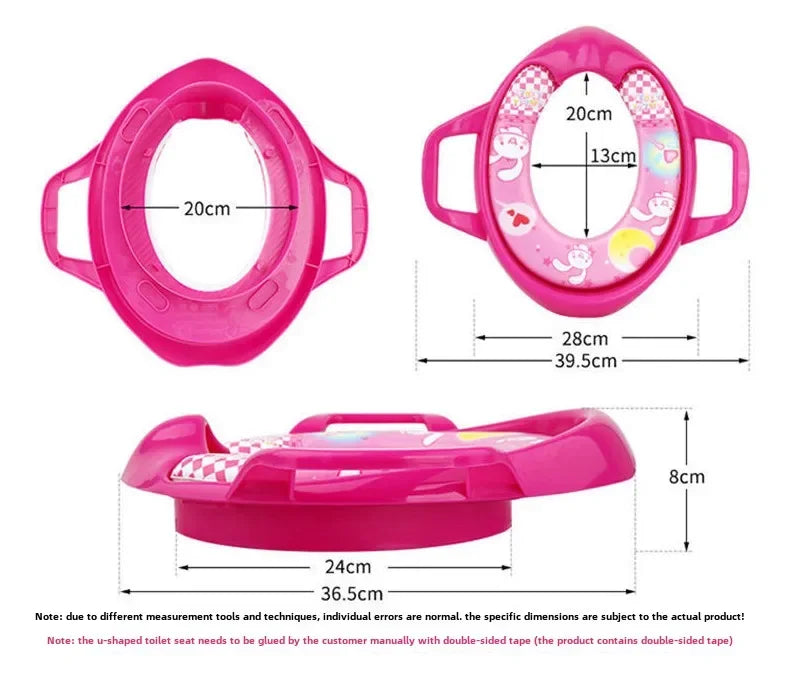Siège de toilette souple pour enfants