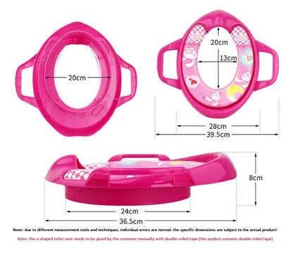 Siège de toilette souple pour enfants