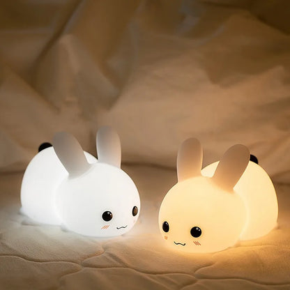 Veilleuse lapin avec télécommande