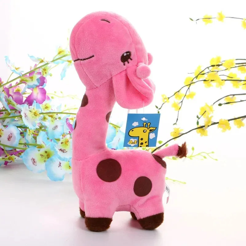 Peluche en forme de girafe pour bébé