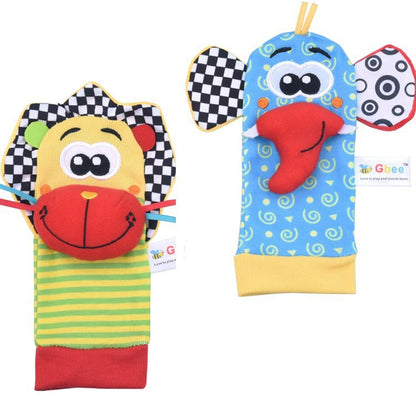 Hochet en caoutchouc souple pour bébé