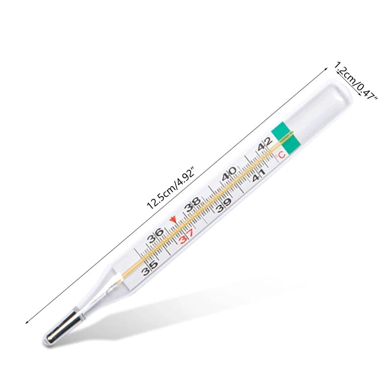 Thermomètre médical en verre pour bébé