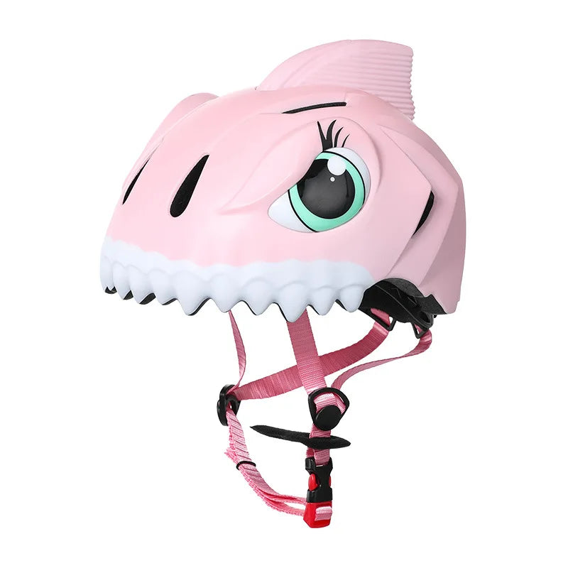 Casque vélo en forme de dinosaure pour enfants