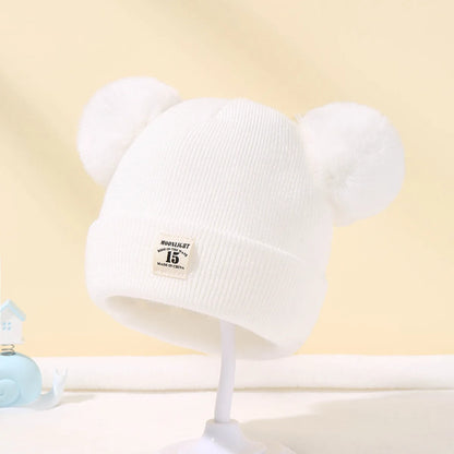 Bonnet bébé avec oreilles d'ours