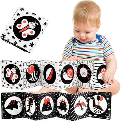 Livre en tissu doux et lavable pour bébé