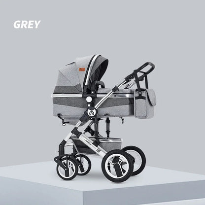 Poussette 3-en-1 moderne pour bébé